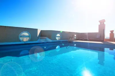 Piscina en o cerca de Sol Puerto Apartamento en Almerimar