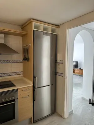 Una cocina o zona de cocina en Sol Puerto Apartamento en Almerimar