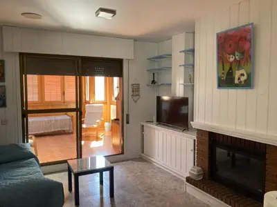 Una cocina o zona de cocina en Apartamento Mar de Gata