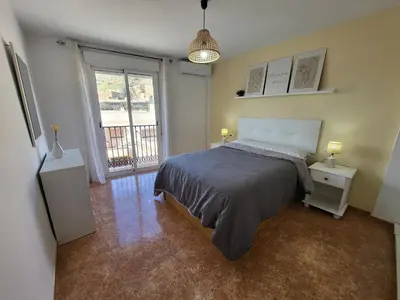 Cama o camas de una habitación en Apartamento