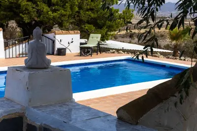 Piscina en o cerca de Finca Mamaflo