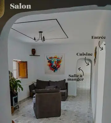 Zona de estar de Finca Mamaflo