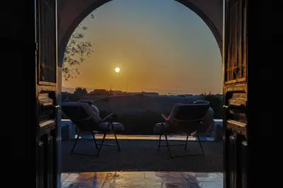 Amanecer o atardecer desde la casa o chalet o alrededores