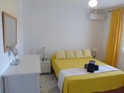 Cama o camas de una habitación en Nice 2 bedroom apartment