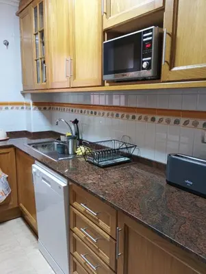 Una cocina o zona de cocina en La Casa del Violín