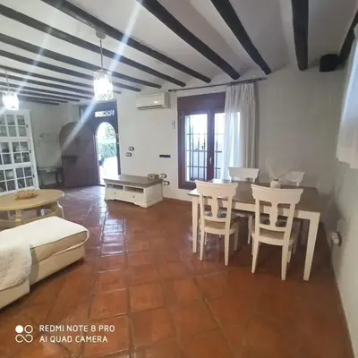 Zona de estar de Villa Calamaco