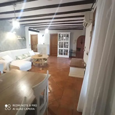 Zona de estar de Villa Calamaco
