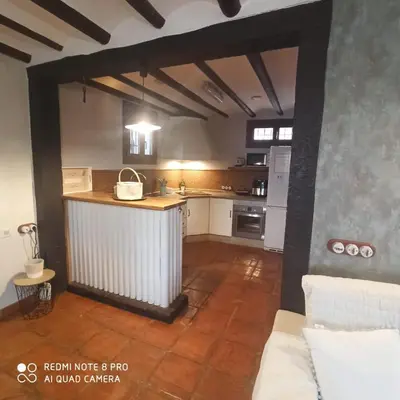 Una cocina o zona de cocina en Villa Calamaco