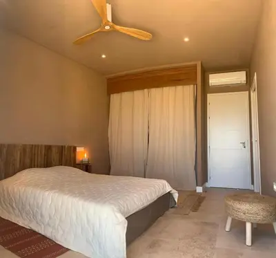 Cama o camas de una habitación en La Pita