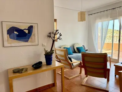 Zona de estar de El Descanso