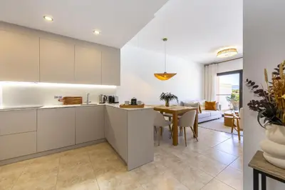 Una cocina o zona de cocina en AlmeriaSuite Vera Luxury Homes