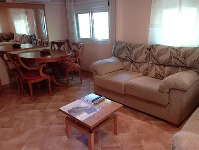 Zona de estar de Mobilhomes La Cabañuela