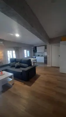 Una cocina o zona de cocina en Almería Centro- Piso Reformado, Exterior, WiFi, a 1 minuto de Puerta Purchena