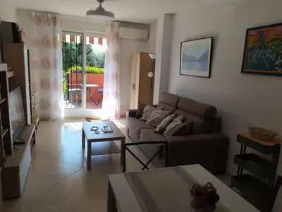 Zona de estar de Apartamento FKK Parquevera III