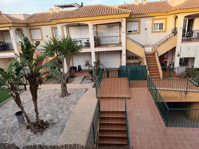 Un balcón o terraza de Palomares