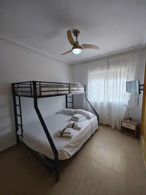 Cama o camas de una habitación en Villa Terreros 67