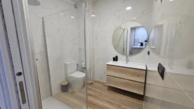 Un baño de Apartamento en Cabo de Gata Urbanización CABOSOL
