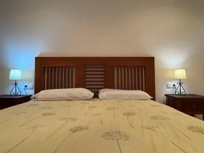 Cama o camas de una habitación en Apartamento Al Andalus Hill - Vera Playa