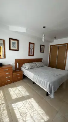 Cama o camas de una habitación en Mar de Aguadulce AC