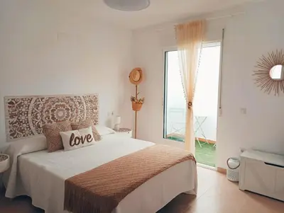 Cama o camas de una habitación en Apartamento Vera