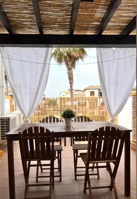 Un balcón o terraza de El Ático de Vera