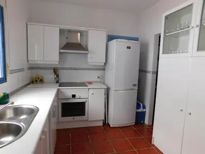 Una cocina o zona de cocina en Casa Amanecer