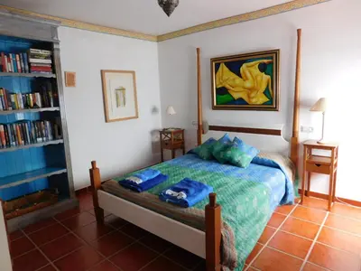Cama o camas de una habitación en Casa Amanecer