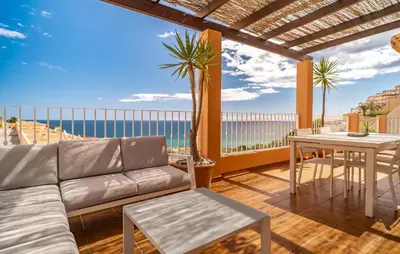Un balcón o terraza de Awesome Apartment In Mojacar