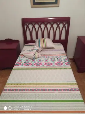 Cama o camas de una habitación en Bienvenida