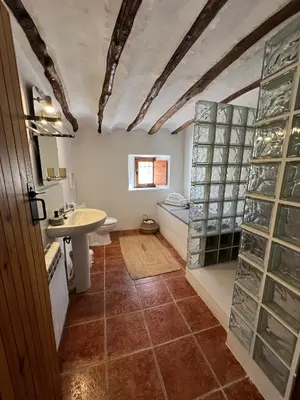 Una cocina o zona de cocina en Vakantiehuis Casa de Musica