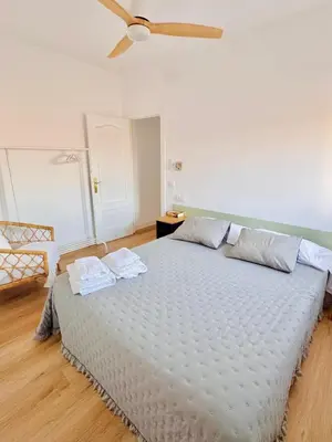 Cama o camas de una habitación en Placeta Serna La Buena Vista