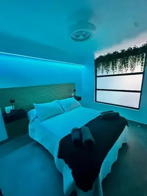 Cama o camas de una habitación en Cala Chica
