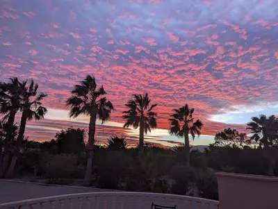 Amanecer o atardecer desde el apartamento o alrededores