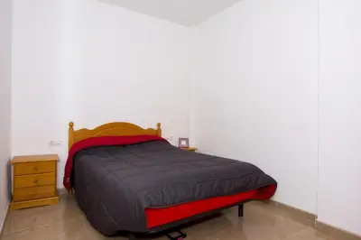 Cama o camas de una habitación en Alma de Playa