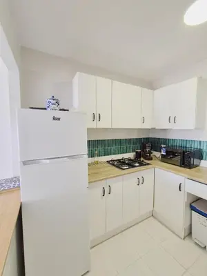 Una cocina o zona de cocina en La Atalaya, Terraza con vistas al mediterráneo
