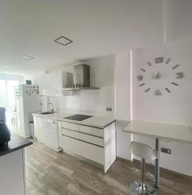 Una cocina o zona de cocina en Ático Duplex Villa Africa