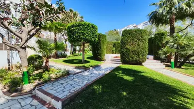 Jardín al aire libre en Villaluz