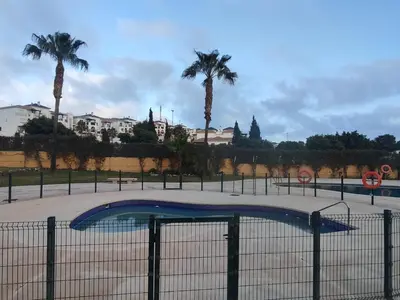 Piscina en o cerca de Ático con piscina en Vera a 5 minutos de la playa