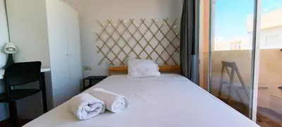 Cama o camas de una habitación en Zapillo 1