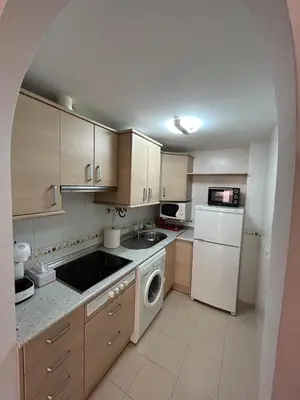 Una cocina o zona de cocina en Apartamento a un paso de la playa