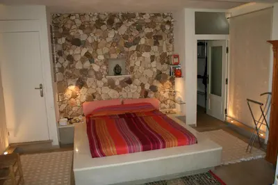 Cama o camas de una habitación en La Iglesia