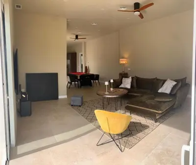 Zona de estar de El Olivo Private Swimming Pool