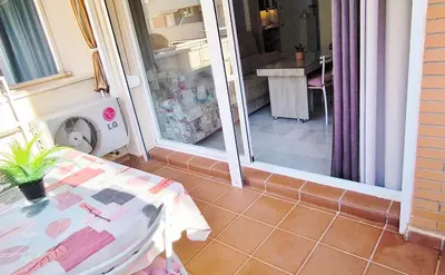 Zona de estar de BS Apartamento Buenavista Playa estancia min 6 noches A 2 minutos de la playa