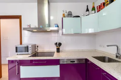 Una cocina o zona de cocina en Apartamento Aire Mediterráneo R&R