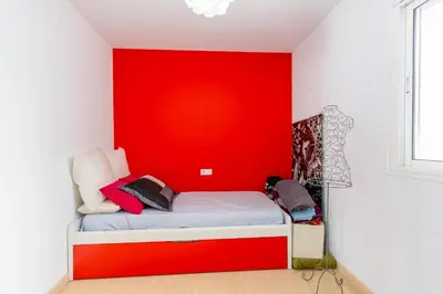 Cama o camas de una habitación en Apartamento Aire Mediterráneo R&R