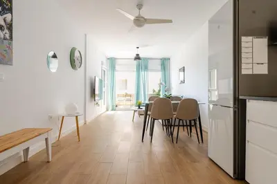 Plano de Cozy Apt 3BR, Near Cabo de Gata, Beach, Gym, Pool, Golf