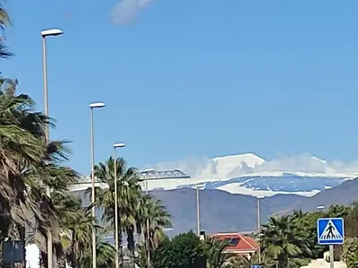 Vista general de una montaña o vista desde el apartamento