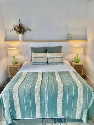Cama o camas de una habitación en La Botica Home