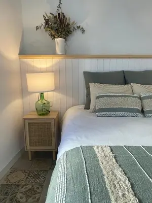 Cama o camas de una habitación en La Botica Home