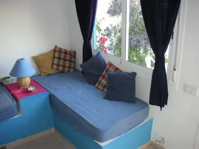 Cama o camas de una habitación en Casa Barbados